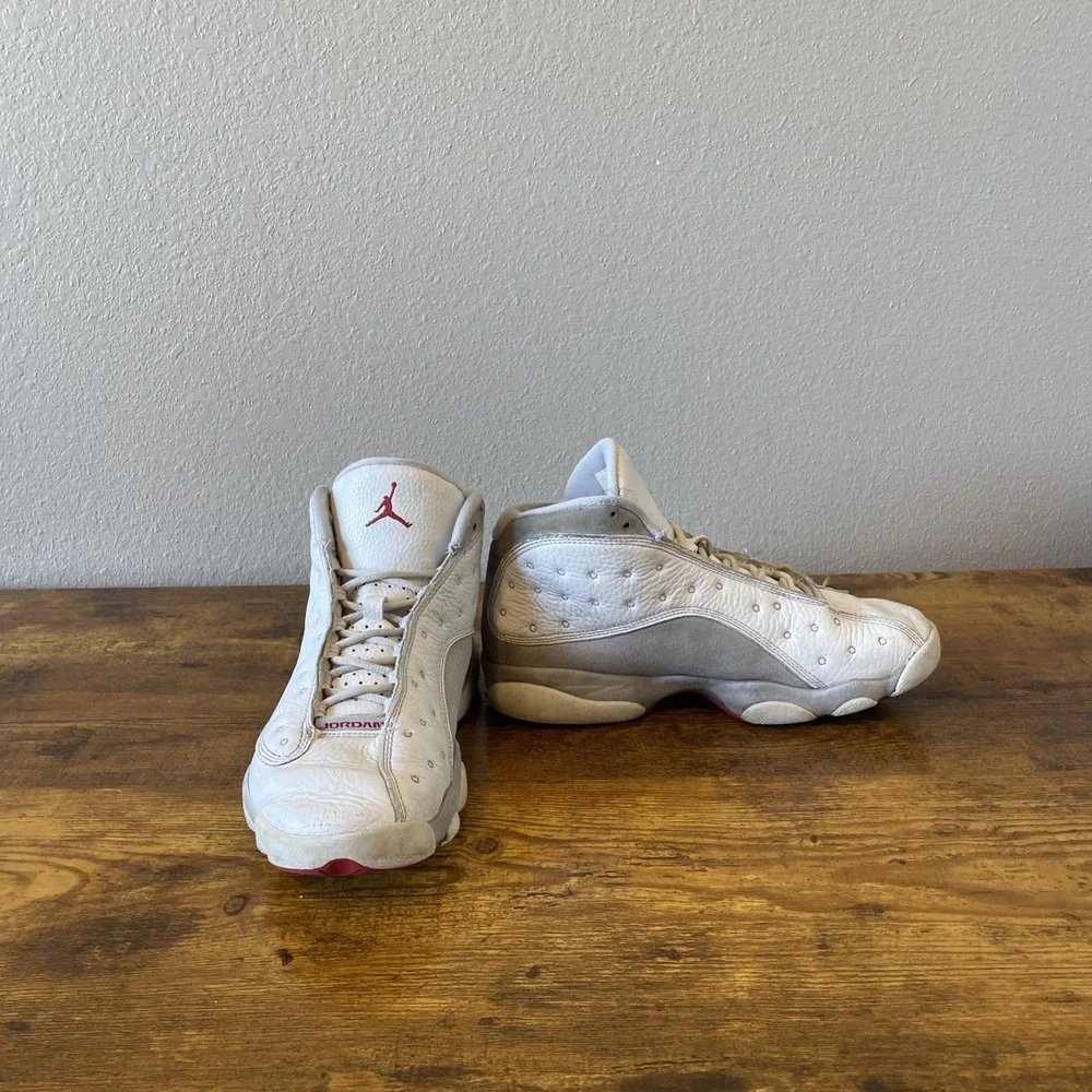 Air Jordan 13 Retro White Wolf Grey - Size 8 Mens (414571-160)